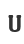 U