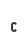 c