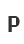 P