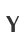 Y