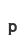 p