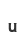 u