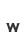 w