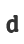 d