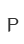 P