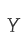 Y