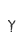 Y