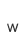 w