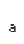 a