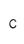 C