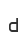d