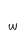 w