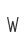 w