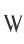 w