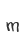 m