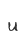 u
