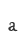 a