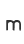 m