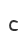 c