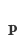 p