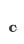 c
