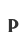 p