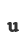 u