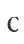 C