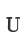 U