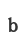 b