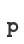 p