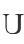 U