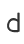 d