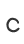 c