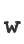 w