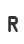 R