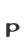 p