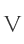 V