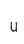 u