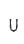 U
