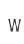 W