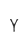 Y