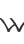 W