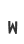 w