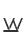 w