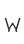 w