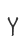 Y