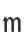 m