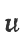 U