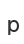 p